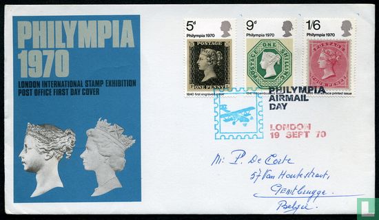 Postzegeltentoonstelling Philympia - Afbeelding 1