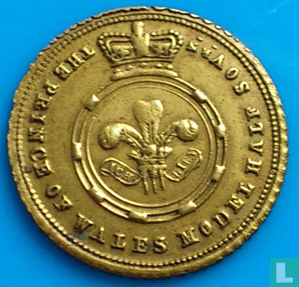 United Kingdom ½ sovereign 1863 - Afbeelding 2