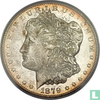 United States 1 dollar 1879 (CC - type 1) - Image 1