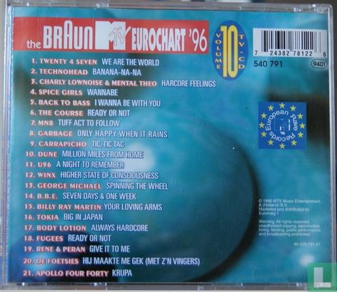 The Braun MTV Eurochart '96 volume 10 - Image 2