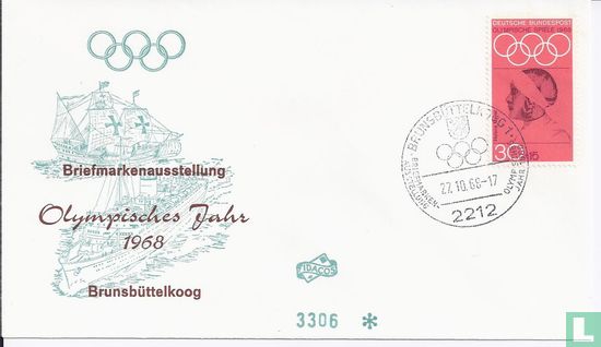Postzegel tentoonstelling Brunsbüttelkoog
