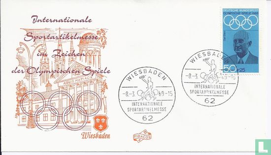 Wiesbaden timbre poste