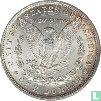 États-Unis 1 dollar 1879 (argent - sans lettre) - Image 2