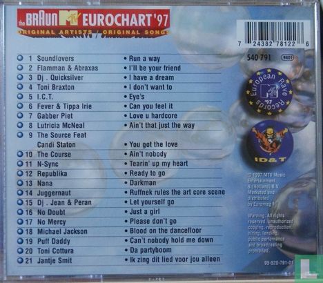 The Braun MTV Eurochart '97 #5 - Afbeelding 2