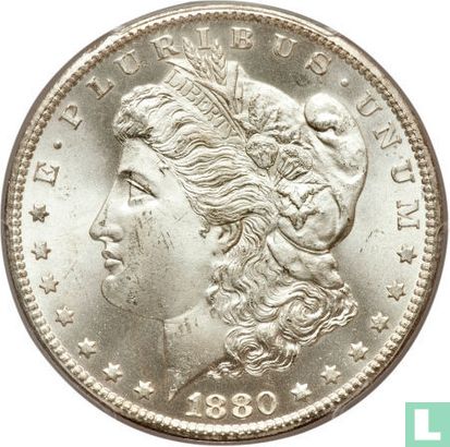 United States 1 dollar 1880 (CC - type 5) - Image 1