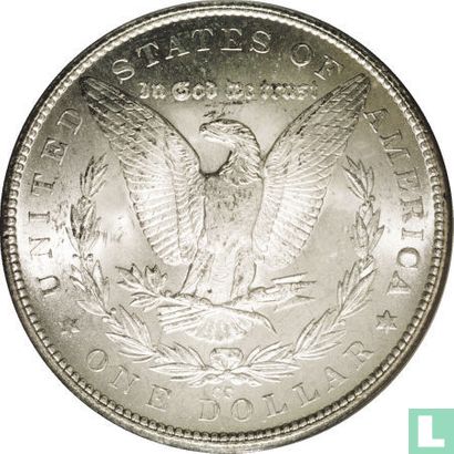 United States 1 dollar 1879 (CC - type 2) - Image 2