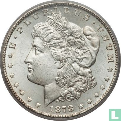 United States 1 dollar 1878 (S) - Image 1