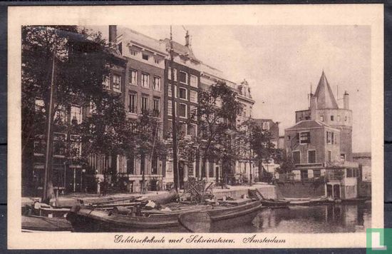 Amsterdam, Gelderschekade met Scheierstoren