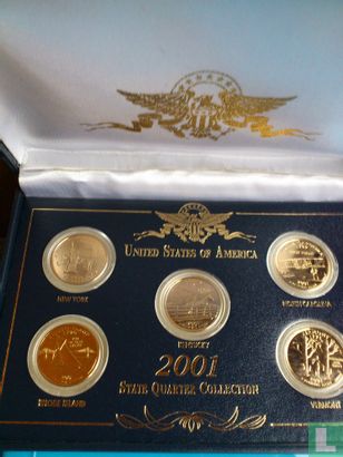 2001 State Quarter collection - Afbeelding 1