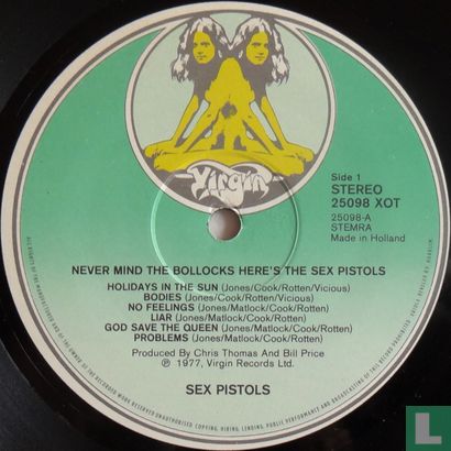 Never Mind the Bollocks Here's The Sex Pistols - Afbeelding 3