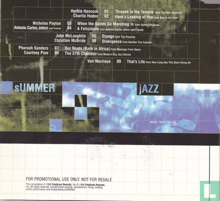 Summer '96 The best Jazz is played with Verve - Afbeelding 2