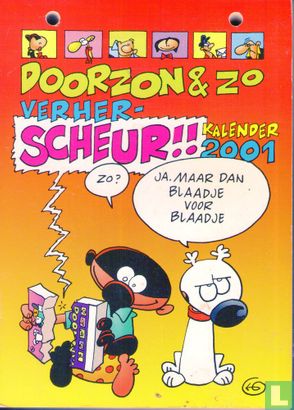 Doorzon & zo Verherscheurkalender 2001 - Image 1