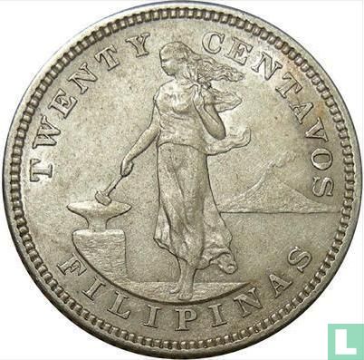 Philippines 20 centavos 1903 (S) - Image 2