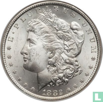 Verenigde Staten 1 dollar 1882 (CC) - Afbeelding 1