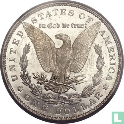 United States 1 dollar 1891 (CC - type 2) - Image 2