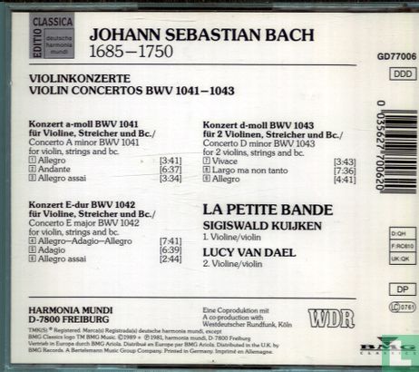 Violinkonzerte BWV 1041-1043 - Image 2