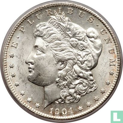 United States 1 dollar 1904 (S) - Image 1