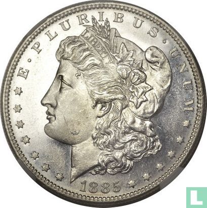 Verenigde Staten 1 dollar 1885 (S) - Afbeelding 1