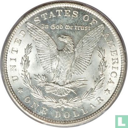 Verenigde Staten 1 dollar 1890 (S) - Afbeelding 2