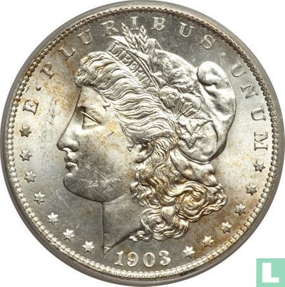 United States 1 dollar 1903 (S - type 1) - Image 1
