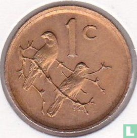 Afrique du Sud 1 cent 1986 - Image 2