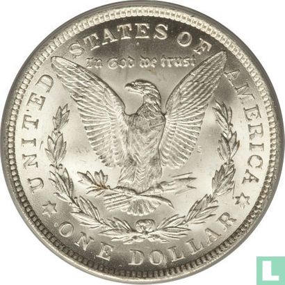 Verenigde Staten 1 dollar 1921 (Morgan dollar - zonder letter) - Afbeelding 2