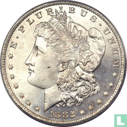 Verenigde Staten 1 dollar 1882 (O) - Afbeelding 1