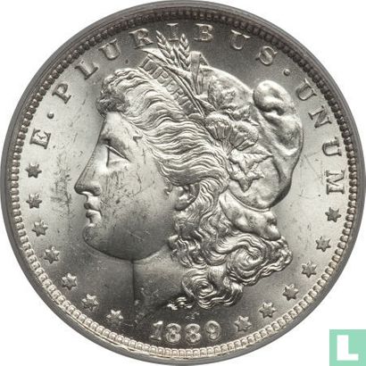 Verenigde Staten 1 dollar 1889 (O) - Afbeelding 1