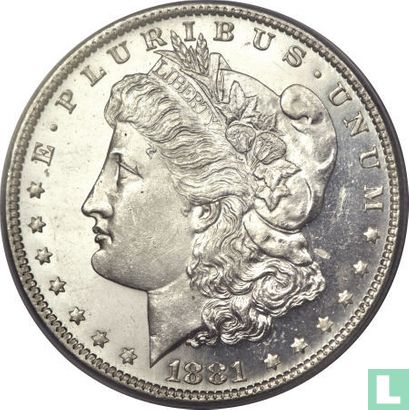 Verenigde Staten 1 dollar 1881 (O) - Afbeelding 1