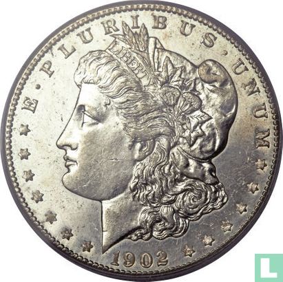 États-Unis 1 dollar 1902 (O) - Image 1