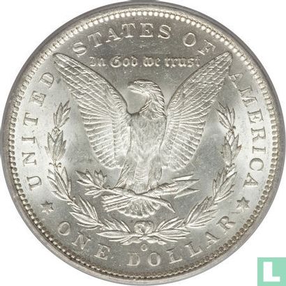 Verenigde Staten 1 dollar 1891 (O) - Afbeelding 2