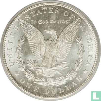 Verenigde Staten 1 dollar 1890 (CC - type 1) - Afbeelding 2