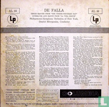 Manuel de Falla: The Three-Cornered Hat + La Vida Breve - Afbeelding 2