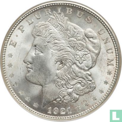 United States 1 dollar 1921 (D) - Image 1