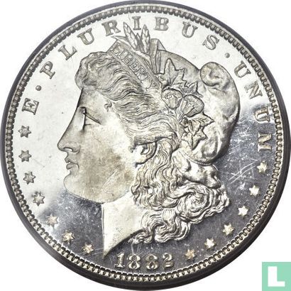 Verenigde Staten 1 dollar 1882 (zilver - zonder letter) - Afbeelding 1