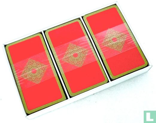 Mah Jongg kaarten Winner Brand in liggend rood doosje - Image 2