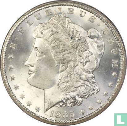 Verenigde Staten 1 dollar 1885 (CC) - Afbeelding 1