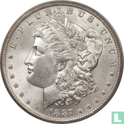 Verenigde Staten 1 dollar 1887 (O) - Afbeelding 1