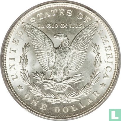 Verenigde Staten 1 dollar 1892 (zonder letter) - Afbeelding 2