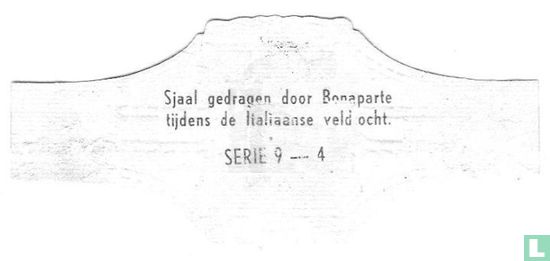 Sjaal gedragen door Bonaparte tijdens de Italiaanse veldtocht - Image 2