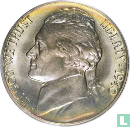 Vereinigte Staaten 5 Cent 1940 (D) - Bild 1