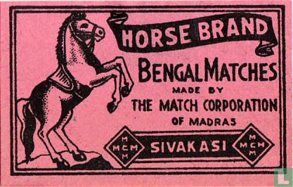 Horse brand - Bengal Matches