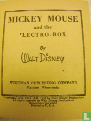 Mickey Mouse and the 'lectro box - Image 3