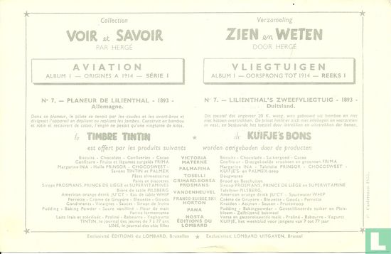 Chromo's "Vliegtuigen" Album I - Oorsprong tot 1914 - Reeks I - Image 2