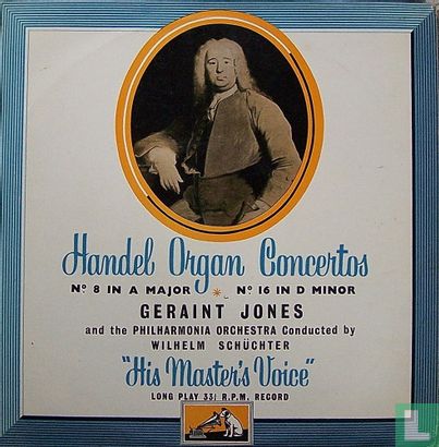 Handel organ concertos - Afbeelding 1