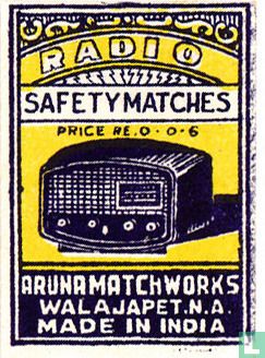Radio safety matches