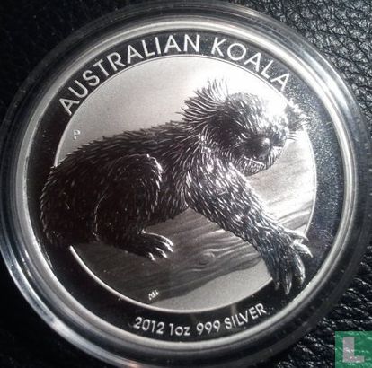Australia 1 dollar 2012 (colourless - without privy mark) "Koala" - Image 1