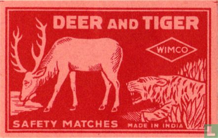 Deer and Tiger