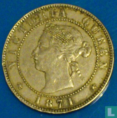 Jamaica ½ penny 1871 - Afbeelding 1