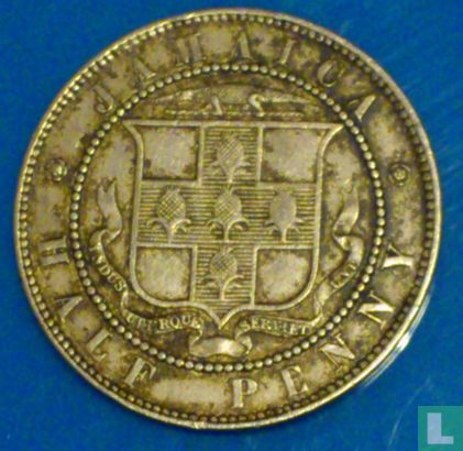 Jamaica ½ Penny 1871 - Bild 2
